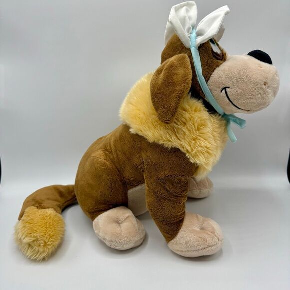Disney Peter Pan Nana plush toy St. Bernard Nursemaid Dog With Bonnet - Picture 3 of 9